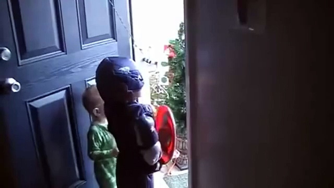 Military Dad Surprises Son On His Birthday