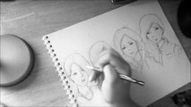 [2NE1 LONELY COVER CONTEST]  drawing :)