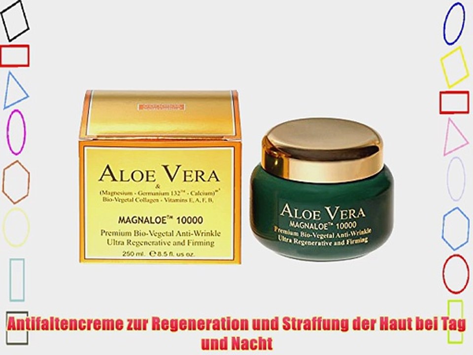 Canarias Cosmetics - Magnaloe 10000 Aloe Vera Antifaltencreme 250 ml