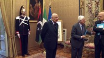 Incontro del Presidente Napolitano con il Presidente del Congresso Nazionale Generale della Libia