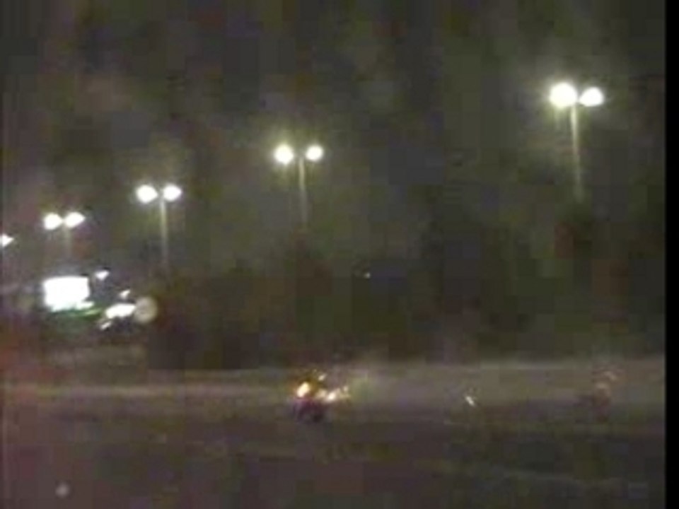 Suzuki Hayabusa street racing accident