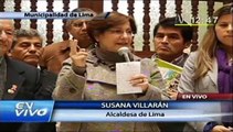 Villarán y alcaldes exigen nuevas condiciones para Tren Eléctrico