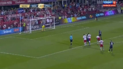 Lucas Moura P.K Goal 2:2 HD | Benfica vs Paris SG friendly Match 18.07.2015