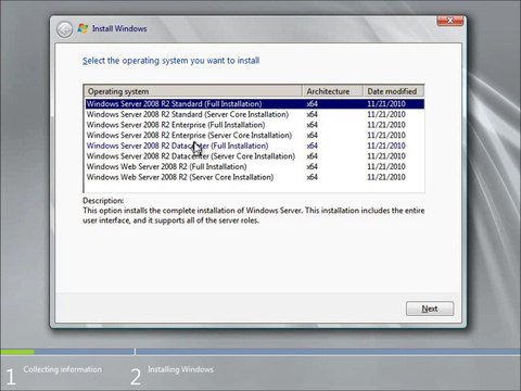 Server 2008 Lesson 2 - Installing Server 2008 R2