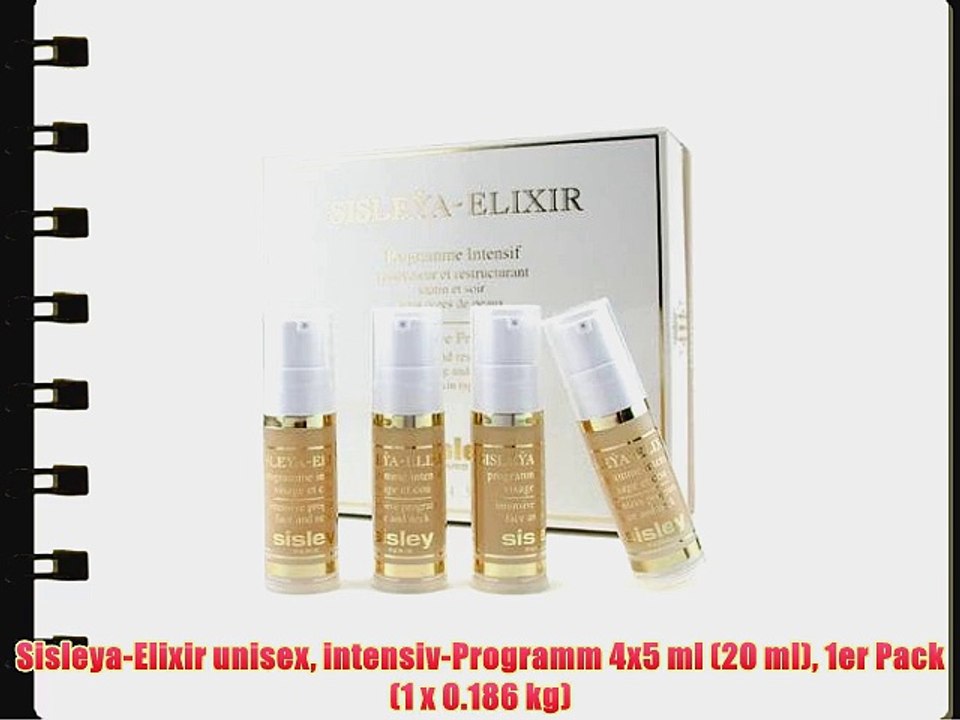 Sisleya-Elixir unisex intensiv-Programm 4x5 ml (20 ml) 1er Pack (1 x 0.186 kg)
