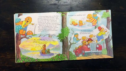 Berenstein Bears - Too Much Vacation. (Read Aloud Along Story Book for Kids and Children)