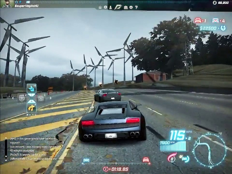 Need for Speed World Police Chase