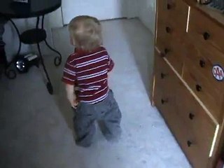 Funny Baby Dancing to Stronger