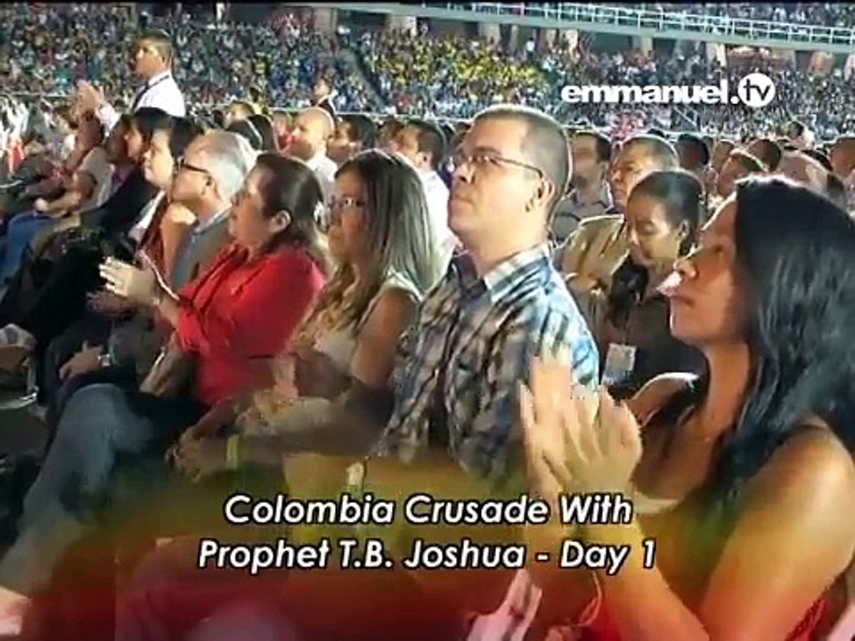 Colombia Crusade With T.B. Joshua | Day 1 | SERMON: The Price Of Faith