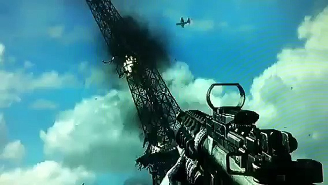 Mw3- Eiffel Tower destruction