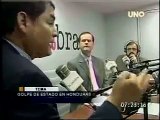 Presidente Rafael Correa: Salida Base de Manta -  Golpe de Estado en Honduras