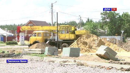 Благоустройство площади у ДК "Современник". г. Павловск Воронежской обл