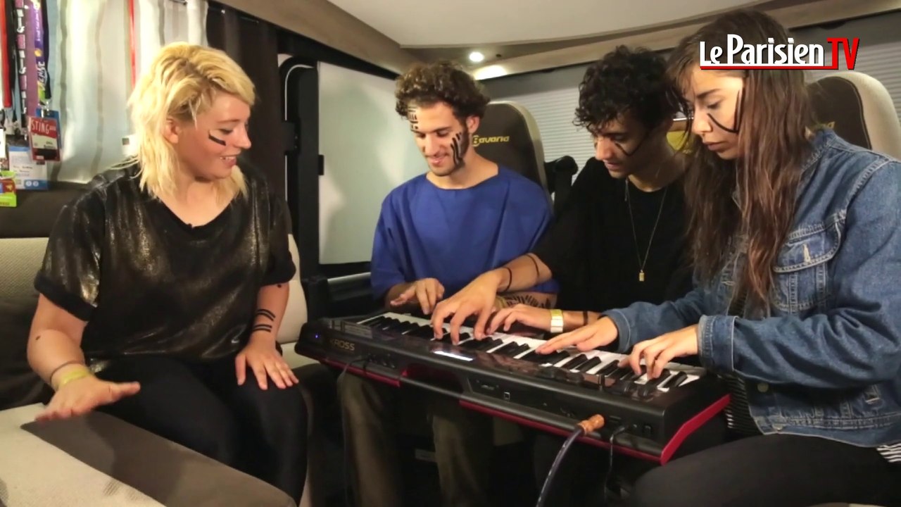 Le live du camping-car: la vague Hyphen Hyphen au Big festival de Biarritz