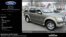 Used 2006 Ford Explorer | Maximus Auto Sales, Leominster, MA - SOLD