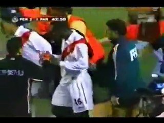 PERU 4 PARAGUAY 1 ELIMINATORIAS ALEMANIA 2006