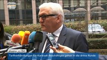 EU-Außenministertreffen: Frank-Walter Steinmeier über den Dialog mit Russland am 17.11.2014