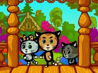 Развивающий мультфильм 3 котёнка  Песни для детей  А возьму ка я пилу, ножницы и нож