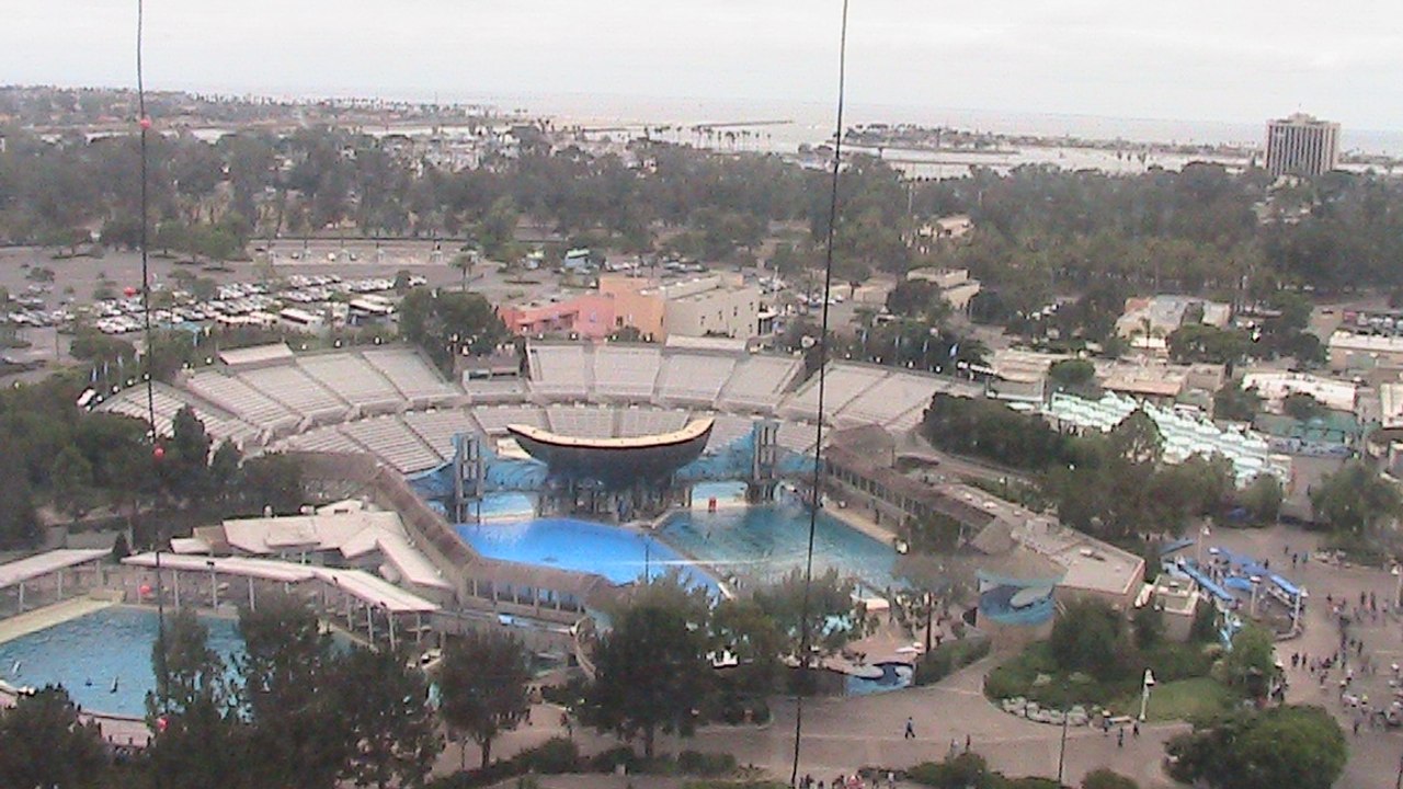 Sky Tower Ride High Over Sea World, San Diego - USA Holidays