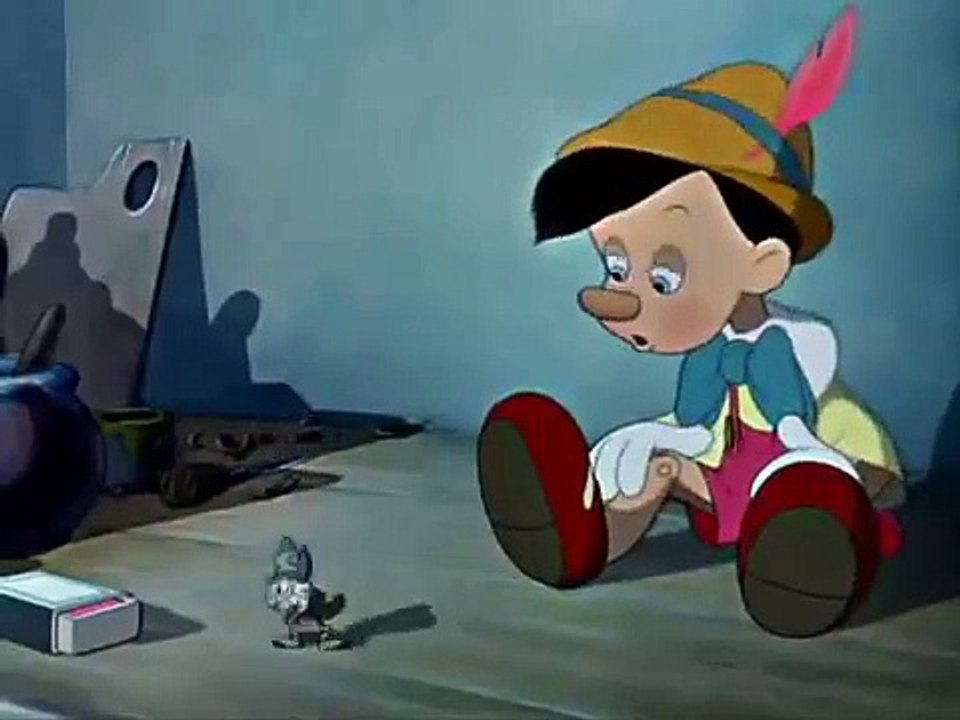 Jiminy Cricket devient la Conscience de Pinocchio - (French Fandub ...