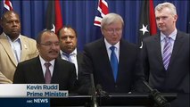 Rudd confirms asylum seekers arriving in Australia by boat to be resettled in PNG