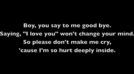 Don't Say Goodbye-Kapena