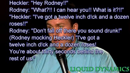 Rodney Carrington deals with a heckler.