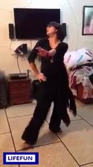 Black Dress Girl Home Dance || Amazing Steps