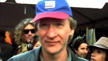 Occupy Los Angeles, Bill Maher visits event.