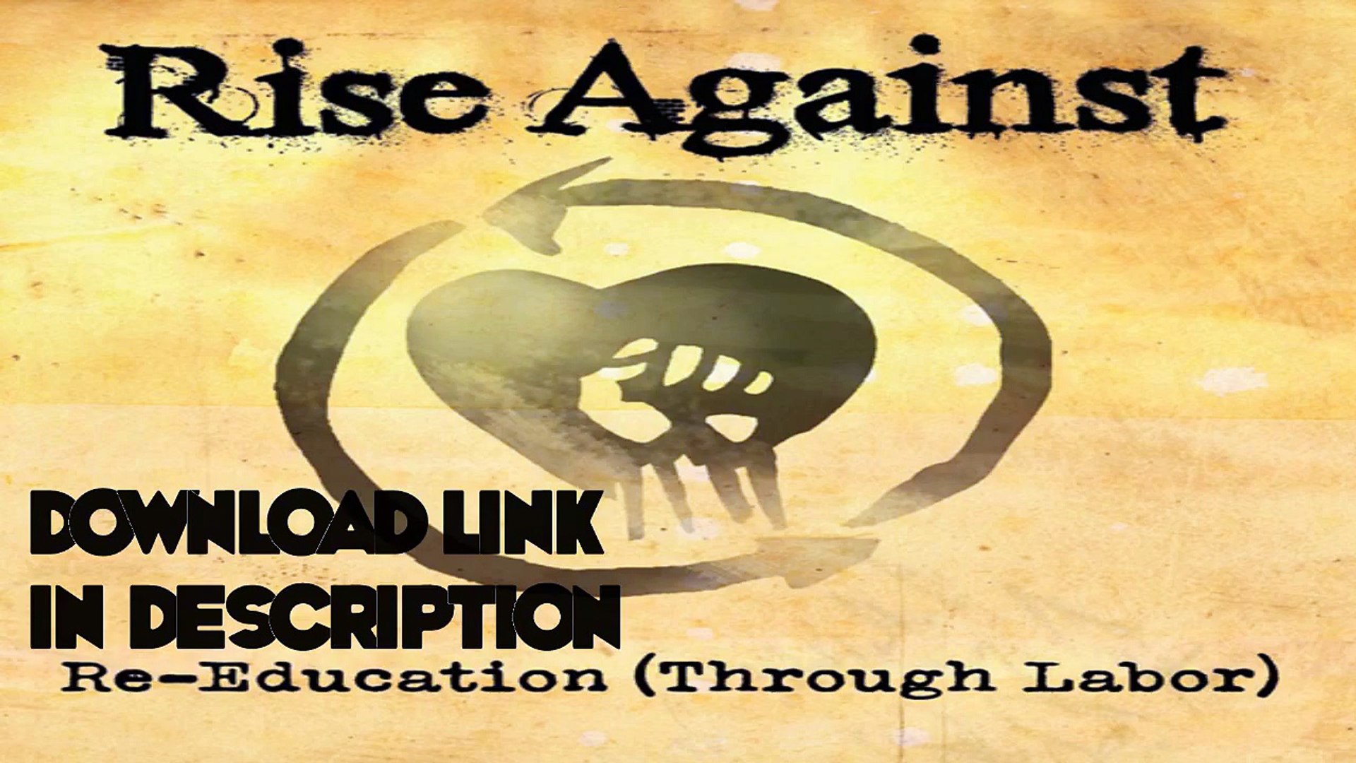 Rise Against - Re-Education (Through Labor) (Studio Acapella.