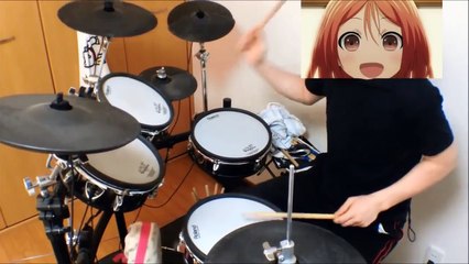【ブラック・ブレット】【Black Bullet】【ED】-トコハナ-Full Size-やなぎなぎ-【drum cover】【叩いてみた】
