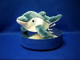 Pacific Blue Dolphin Plush Stuffed Animal at Anwo.com Animal World