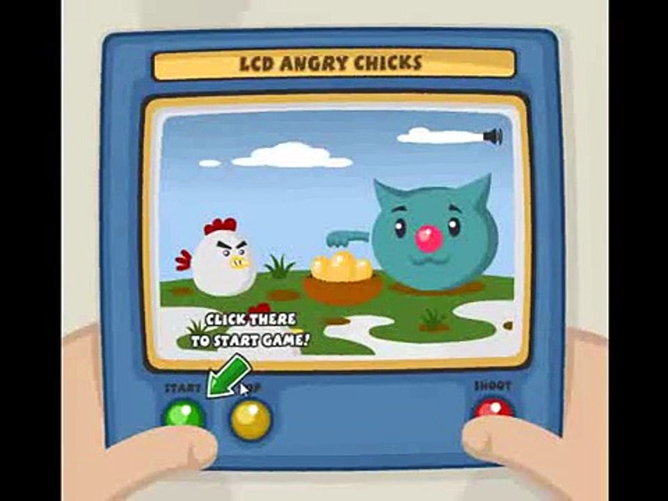 LCD Angry Chicks