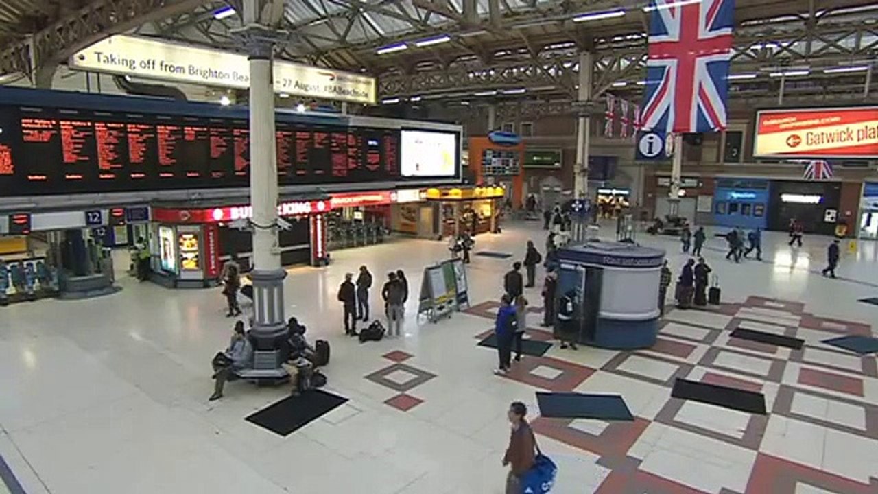London to Brighton Train Journey: 2013