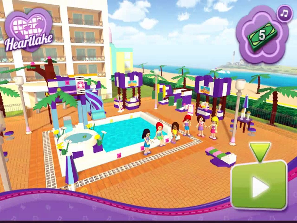 Lego Friends Pool Party