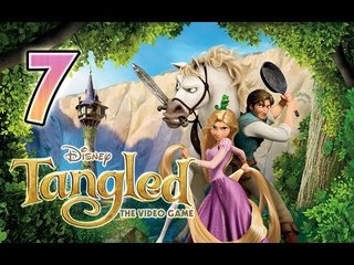 Disney Tangled Walkthrough Part 7 (Wii, PC) ✿ ღ Thieves' Highway Part 1 ღ ❤ Full 100% Walkthrough