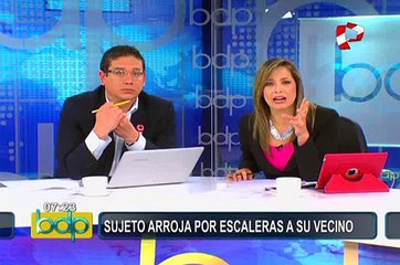 Sujeto arrojó por escaleras a vecino en VMT: víctima acusa desinterés de autoridades