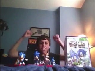 Sammy classic Sonic fan vs Super minecraft kid