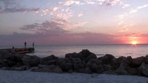 Beach sunset in High Definition (HD) from Siesta Key, Florida.