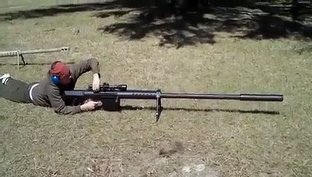 Fusil sniper le plus long du monde