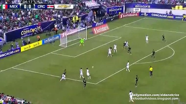 Mexico Disallowed Goal - Mexico v. Costa Rica Gold Cup 19.07.2015