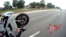 Motorcycle Wheelies Running From COPS Escapes POLICE CHASE Bike VS Cop VIDEO ROC Ride Of The Century