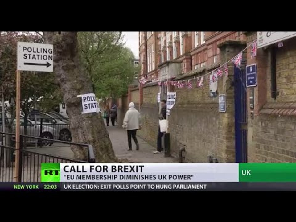 Exit polls suggest Conservatives heading for largest number of seats in UK parliament