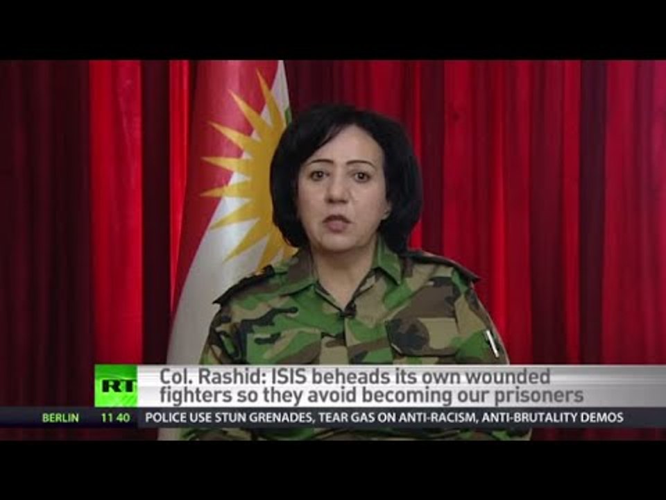 Female Peshmerga fighter: ISIS jihadists fear us, think won't go to heaven if killed by woman