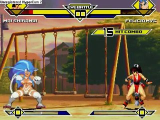 High-Class MUGEN: Ranking - Mai vs. Felicia & Haruhi