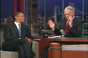 Late Show w/David Letterman - Sen. Barack Obama