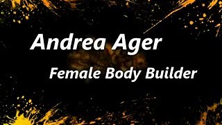 Fbb girl Andrea Ager workout in the gym