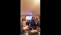 Eagles at Cowboys Interception Reaction