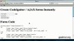 Create CodeIgniter / AJAX Forms Instantly - geekhut.org