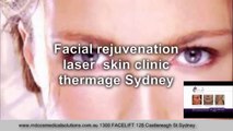 Facial rejuvenation laser  skin clinic thermage Sydney