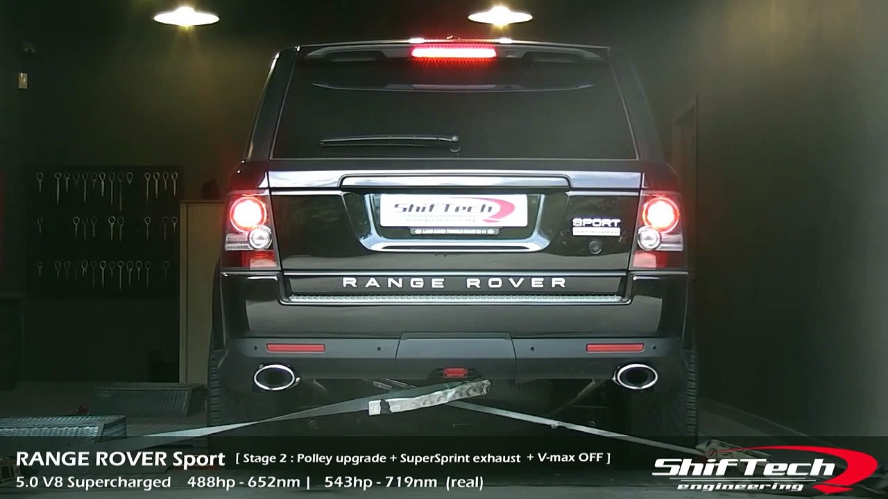 Range Rover Sport 5.0 V8 Supercharged - stage 2 - ShifTech Engineering -